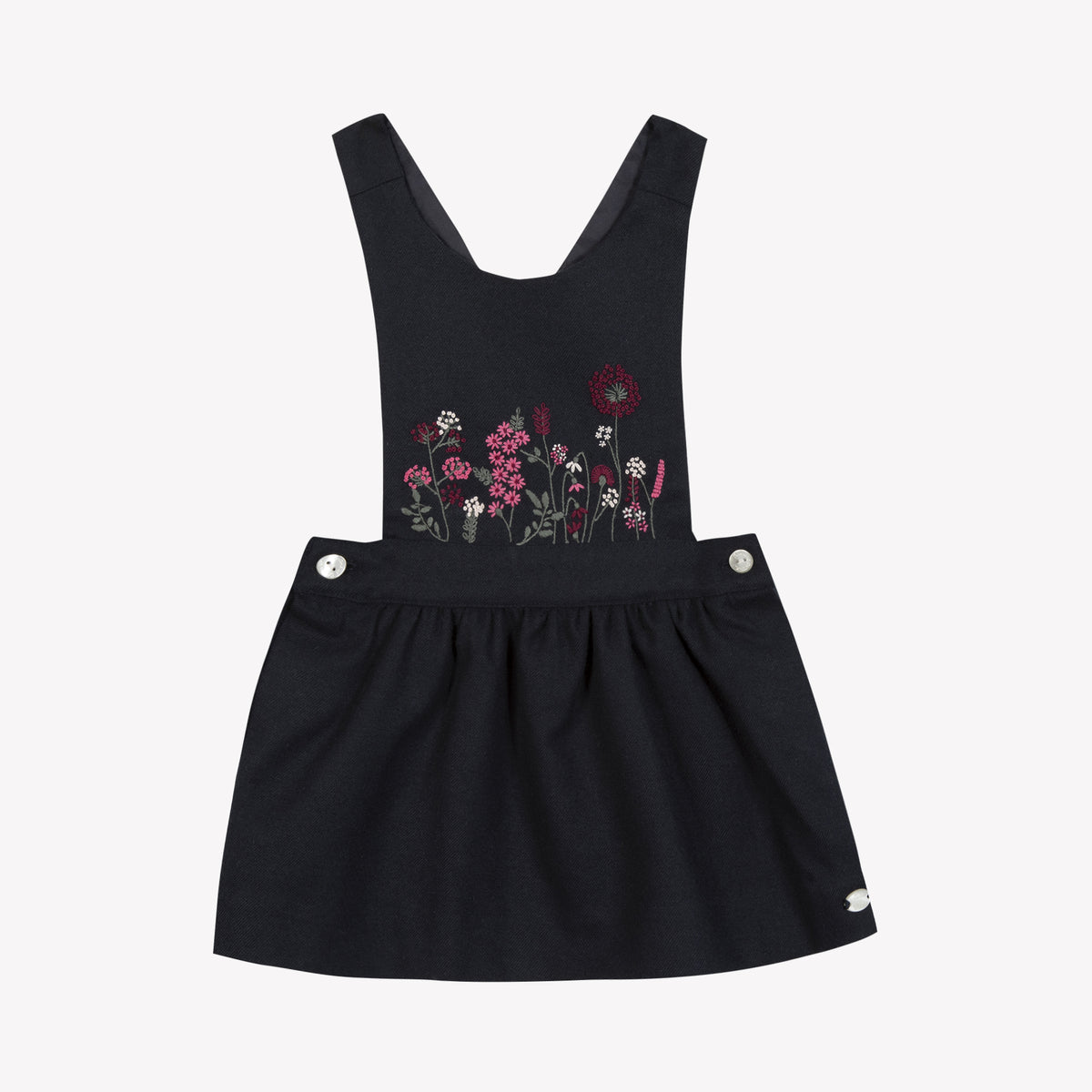 TARTINE ET CHOCOLAT EMBROIDERED FLOWER JUMPER