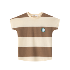COCO BLANC STRIPED TEE