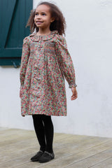 TARTINE ET CHOCOLAT FLORAL SMOCKING DRESS