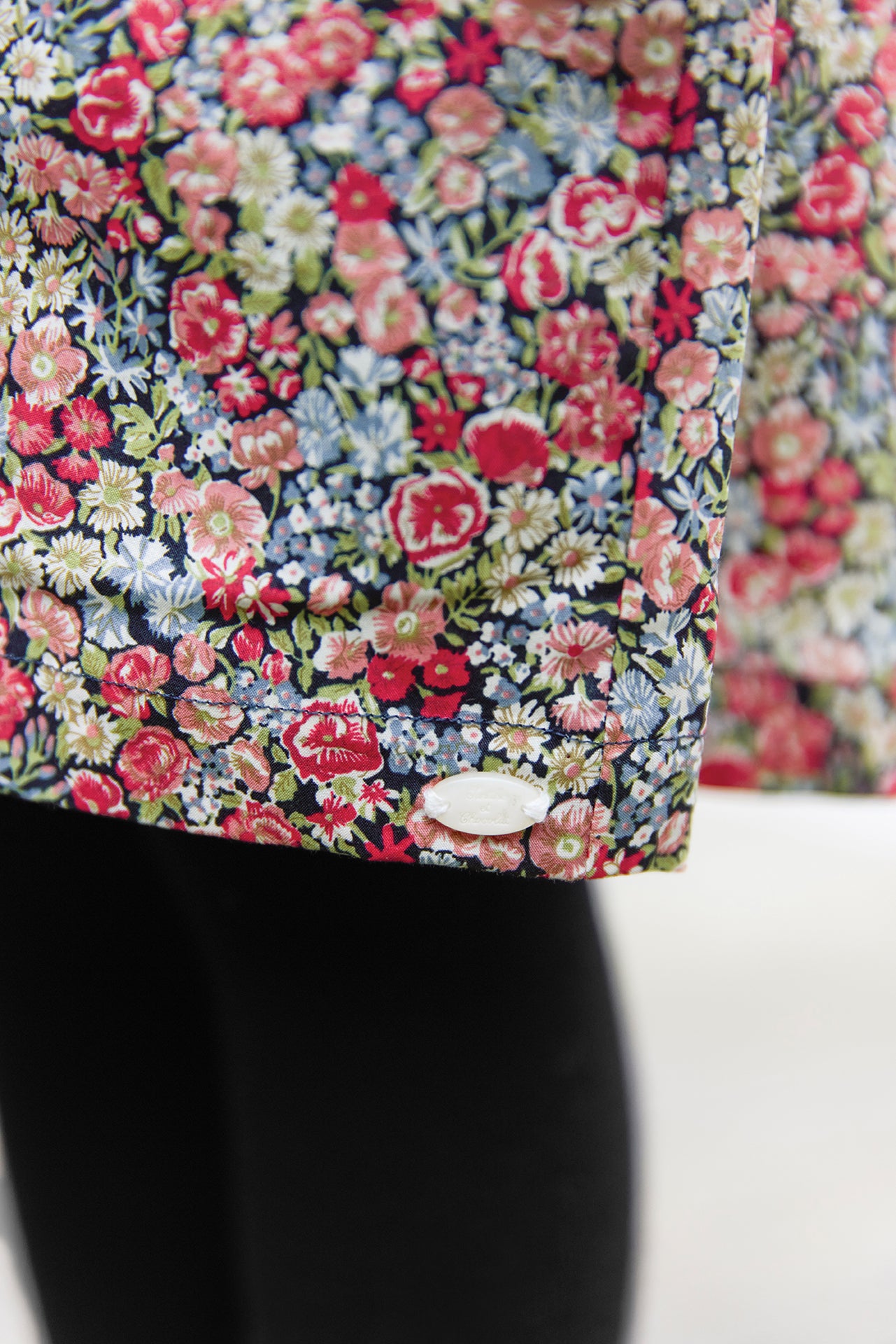 TARTINE ET CHOCOLAT FLORAL SMOCKING DRESS