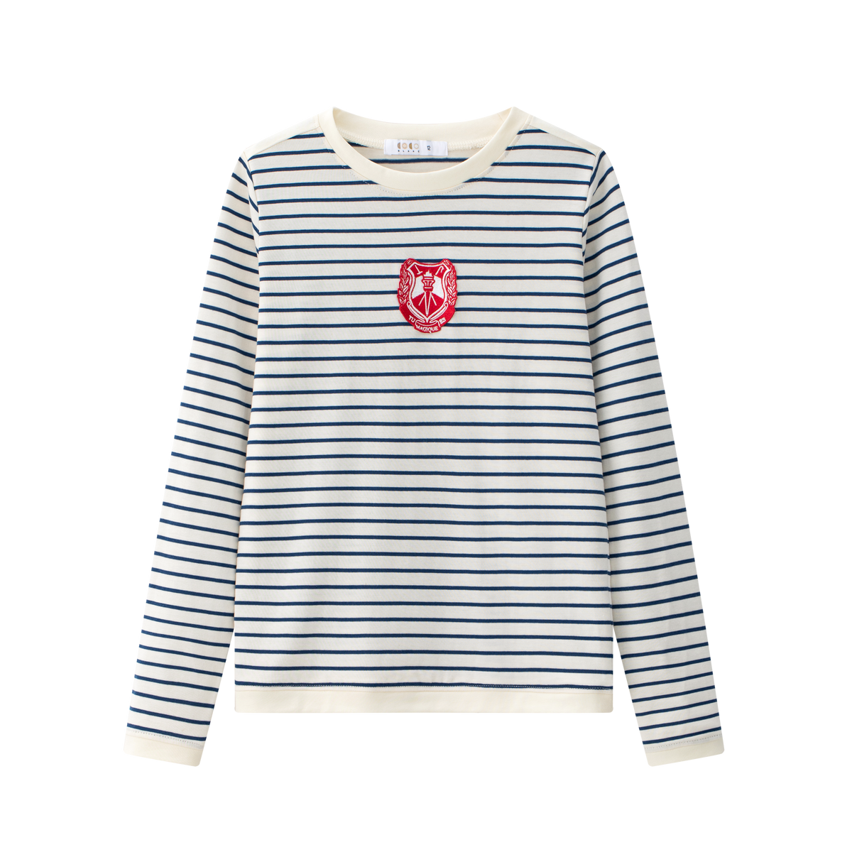 COCO BLANC STRIPED TEE