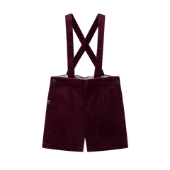 COCO BLANC SUSPENDER SHORTS