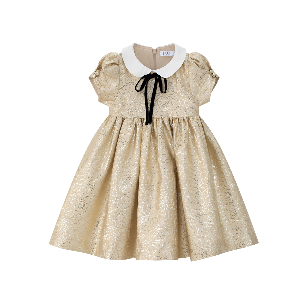 COCO BLANC JAQUARD DRESS