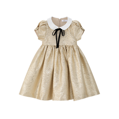 COCO BLANC JAQUARD DRESS