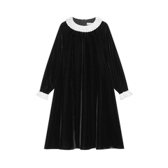 COCO BLANC VELVET DRESS