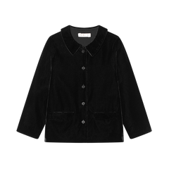 COCO BLANC 2PC BLACK VELVET SUIT
