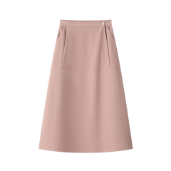 COCO BLANC 2PC RUFFLE SWEATER WITH CREPE SKIRT