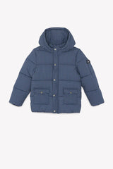 TARTINE ET CHOCOLAT GINGHAM HOODED COAT