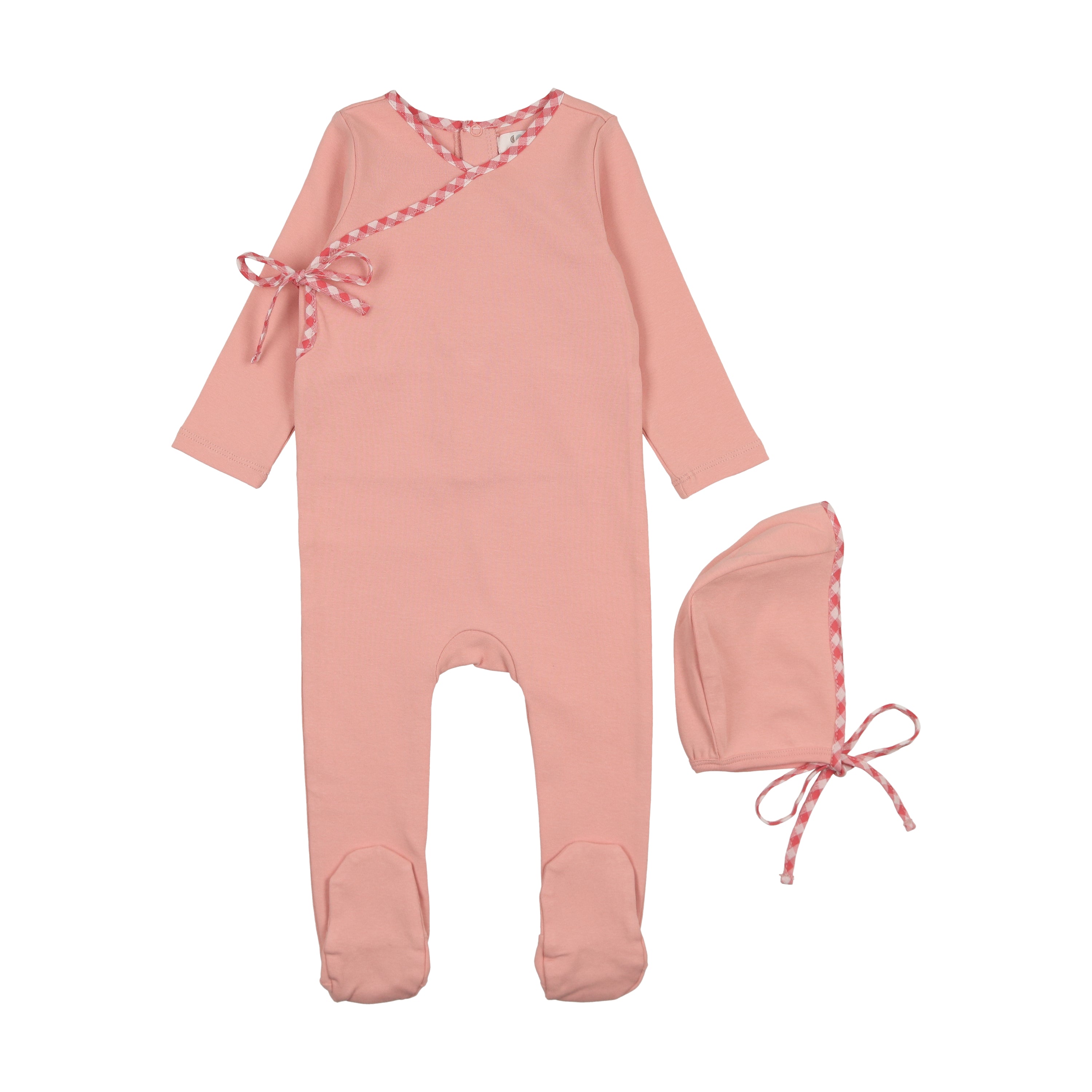 Coco Blanc Wrap Footie & Bonnet - Blue Coco Blanc Wrap Footie & Bonnet - Blue