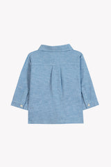 TARTINE ET CHOCOLAT LONG SLEEVE BUTTON UP COLLAR SHIRT