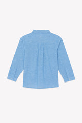 TARTINE ET CHOCOLAT LONG SLEEVE BUTTON UP COLLAR SHIRT