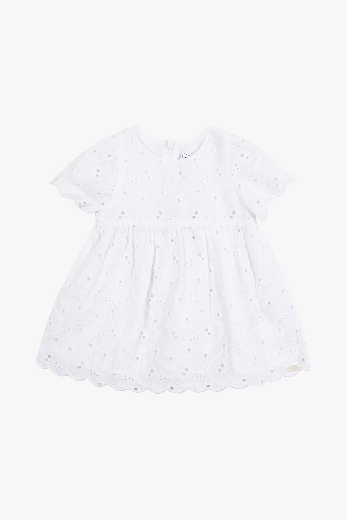 TARTINE ET CHOCOLAT HIGHTWAISTED EYELET SCALLOPED TRIM