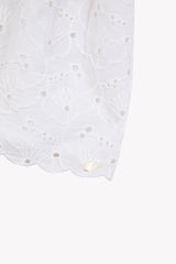 TARTINE ET CHOCOLAT HIGHTWAISTED EYELET SCALLOPED TRIM