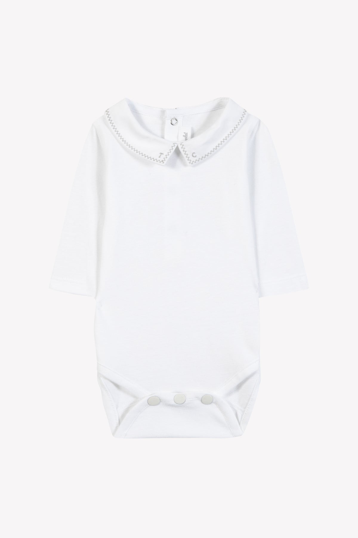 TARTINE ET CHOCOLAT 2PC COLLAR BODY WITH WOOL SHORT OVERALL