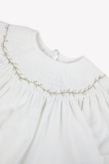 TARTINE ET CHOCOLAT LONG SLEEVE SMOCKED DETAIL BLOUSE