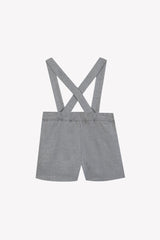 TARTINE ET CHOCOLAT 2PC COLLAR BODY WITH WOOL SHORT OVERALL