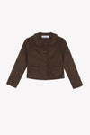 TARTINE ET CHOCOLAT SHORT PETERPAN BUTTON DOWN JACKET