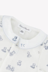 TARTINE ET CHOCOLAT 4PC FOOTIE HAT BIB AND BLANKET