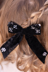 TARTINE ET CHOCOLAT BOW CLIP WITH GEMS