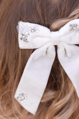 TARTINE ET CHOCOLAT BOW CLIP WITH GEMS