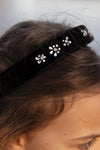 TARTINE ET CHOCOLAT VELVET GEM DETAIL HEADBAND