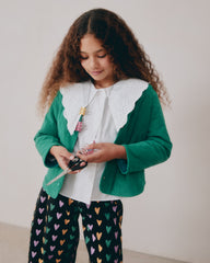 COMPANIA FANTASTICA MINI RUFFLE SHIRT