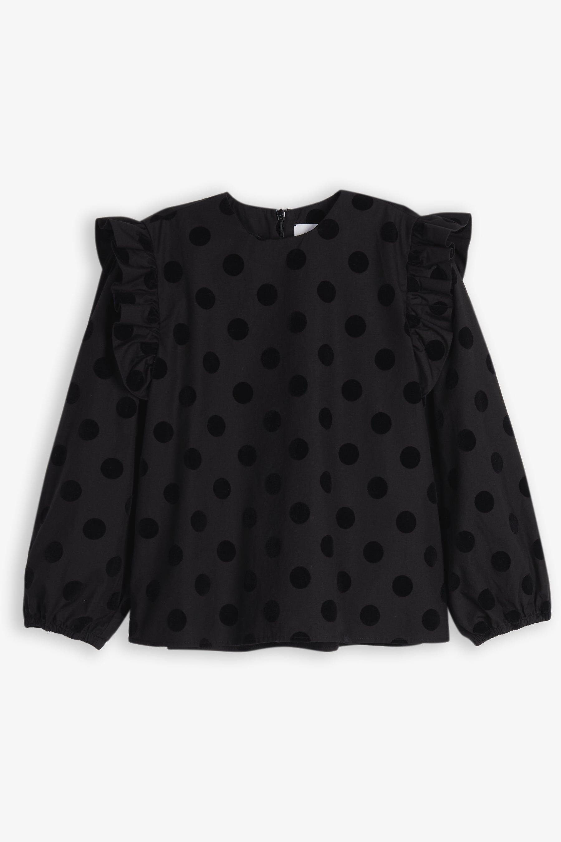 WOLF & RITA 2PC POLKA DOT BLOUSE AND SKIRT SET