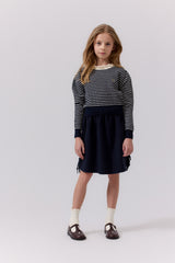COTTIER 2PC CLIO STRIPED SWEATER WITH SKIRT