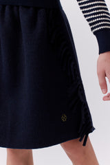COTTIER 2PC CLIO STRIPED SWEATER WITH SKIRT