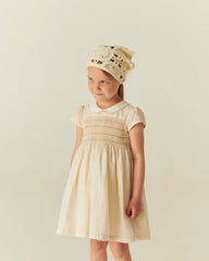 COPENHAGEN COLORS SMOCKED DRESS