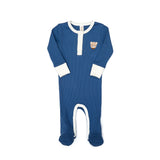 TUN TUN TEDDY APPLIQUE FOOTIE