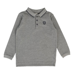 LIL LEGS COLLAR TRIM POLO