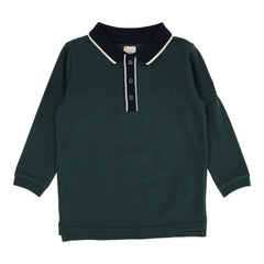 LIL LEGS CONTRAST TRIM POLO