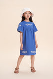 CERA UNA VOLTA EMBROIDERED FLOWER DRESS