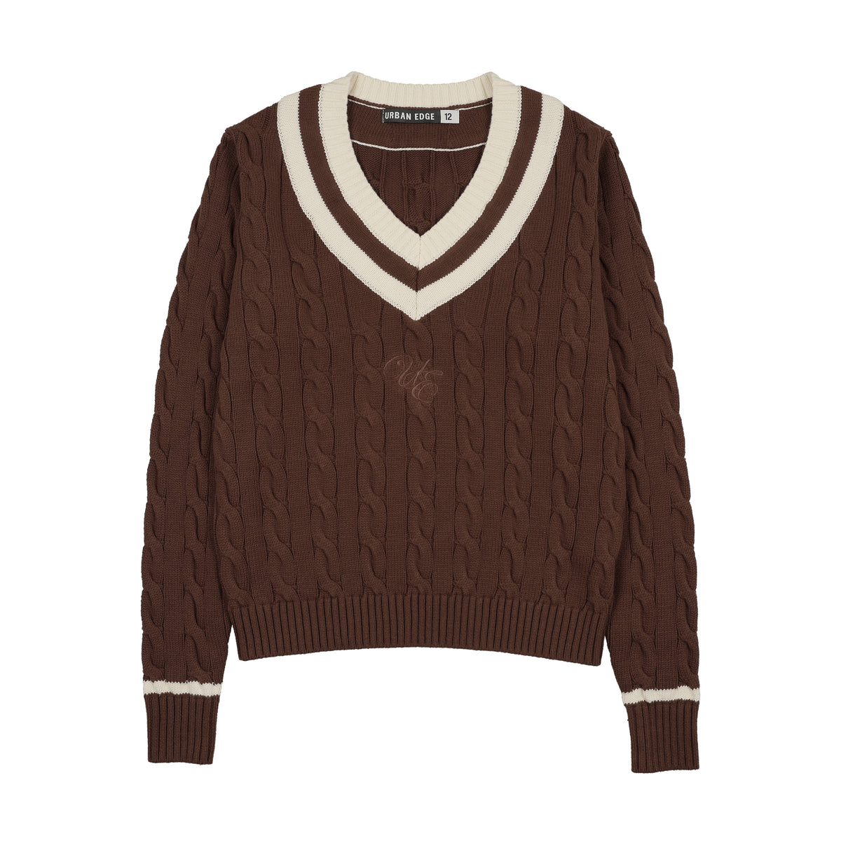 URBAN EDGE CABLE KNIT SWEATER