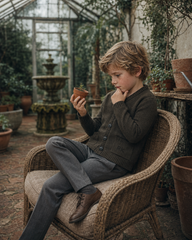 RETRO KID LUCAS GOLD BUTTON JACKET