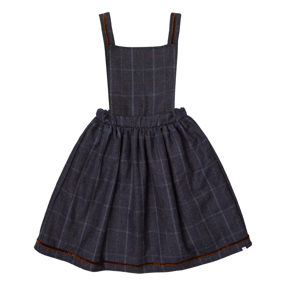 THE LITTLE POETS CARLOTA PLAID JUMPER