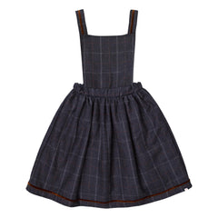 THE LITTLE POETS CARLOTA PLAID JUMPER