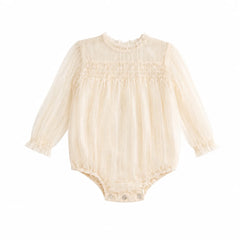CERA UNA VOLTA MARTINA PLEATED TULLE ROMPER