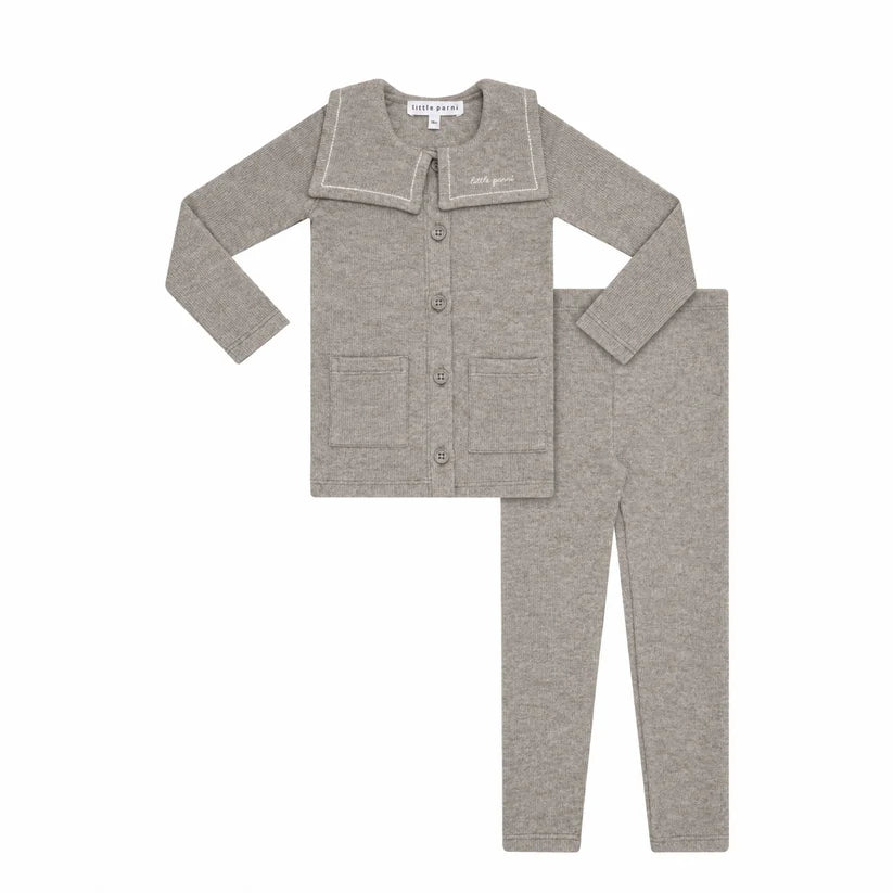 LITTLE PARNI 2PC CARDIGAN SET