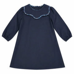 BONJOY LONG SLEEVE FLORAL DRESS