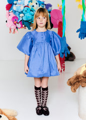 MORLEY YDOL FLOWY SLEEVE 4 BUTTON HIGHWAISTED DRESS