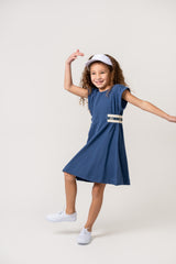 BIRNHAM ON THE SEA LOGO WAISTED DRESS
