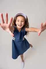 BIRNHAM ON THE SEA LOGO WAISTED DRESS