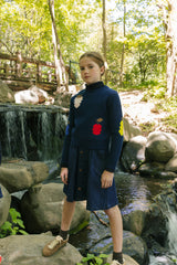 CREW KIDS LOUISE BUTTON DOWN SKIRT