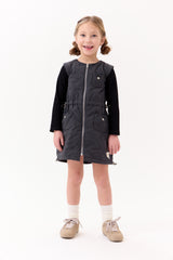 CREW KIDS LYLA QUILTED DRESS