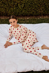 LITTLE PARNI 2PC "LP" SIGNATURE TEEN PAJAMAS