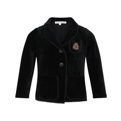 LITTLE PARNI VELOUR BLAZER