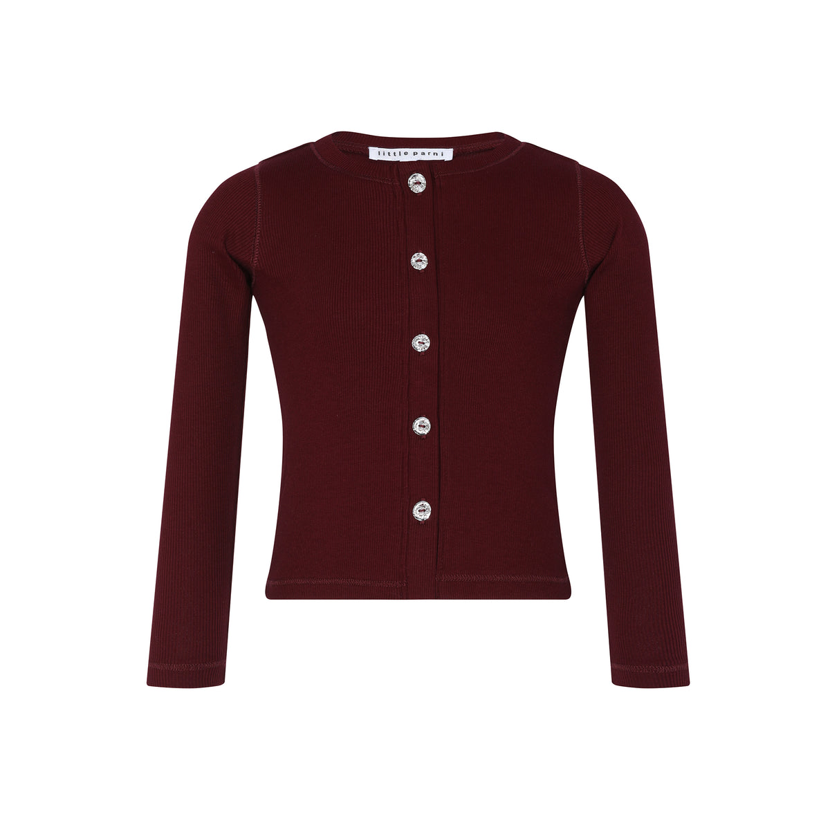LITTLE PARNI RHINESTONE CARDIGAN