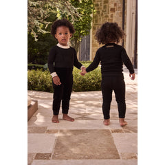 LITTLE PARNI 2PC VELOUR ONESIE WITH OVERALL SET